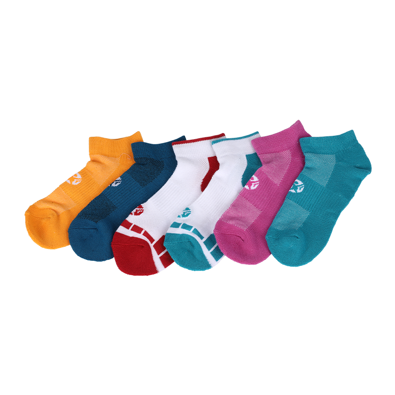 Meias esportivas de corte baixo meias acolchoadas de secagem rápida com logotipo personalizado Meias esportivas de corte baixo
