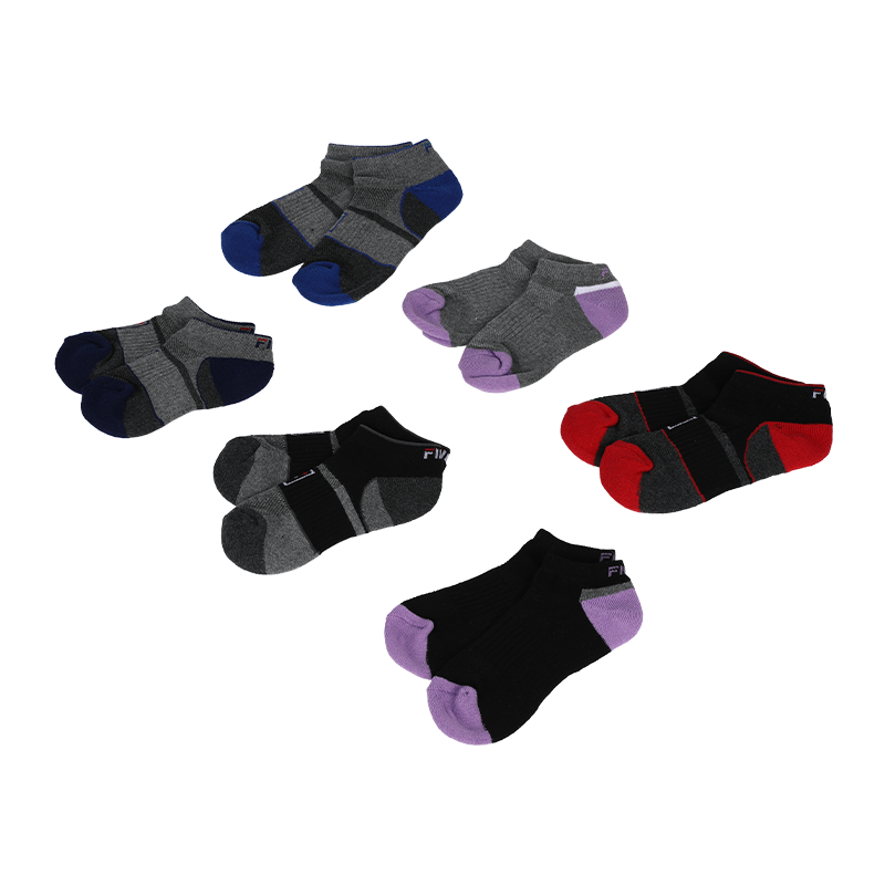 Meias esportivas felpudas de secagem rápida para crianças, meias esportivas com suporte de arco, design de malha respirável e refrescante